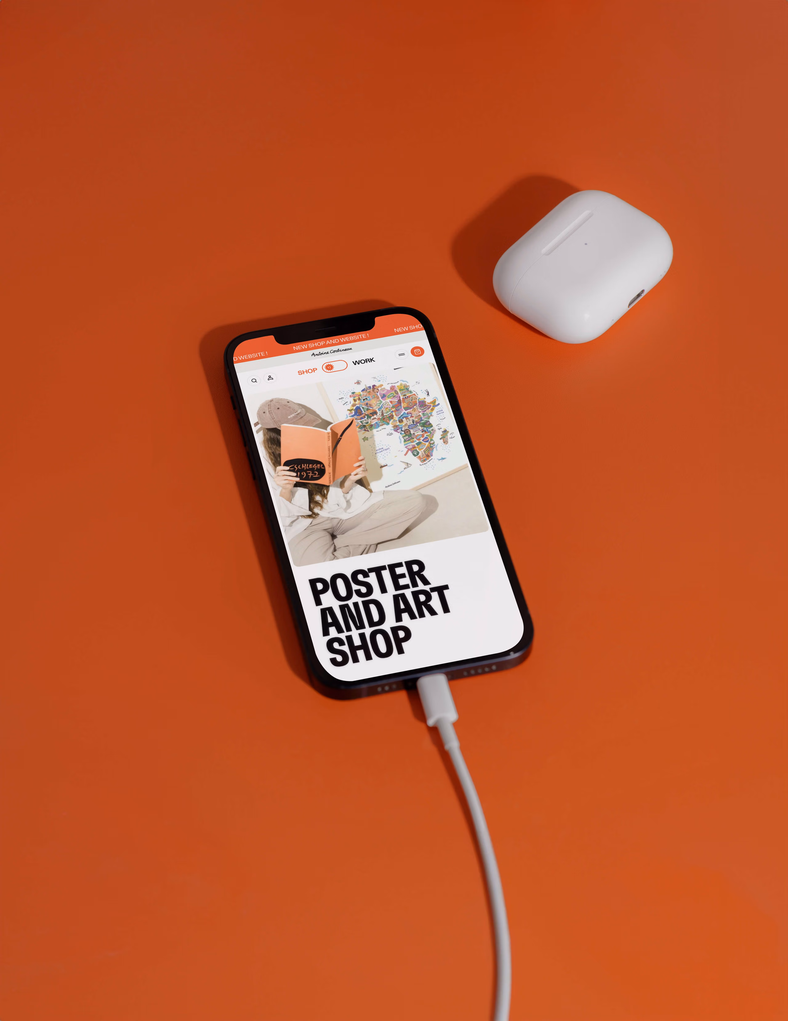 site Shopify E-commerce Antoine Corbineau