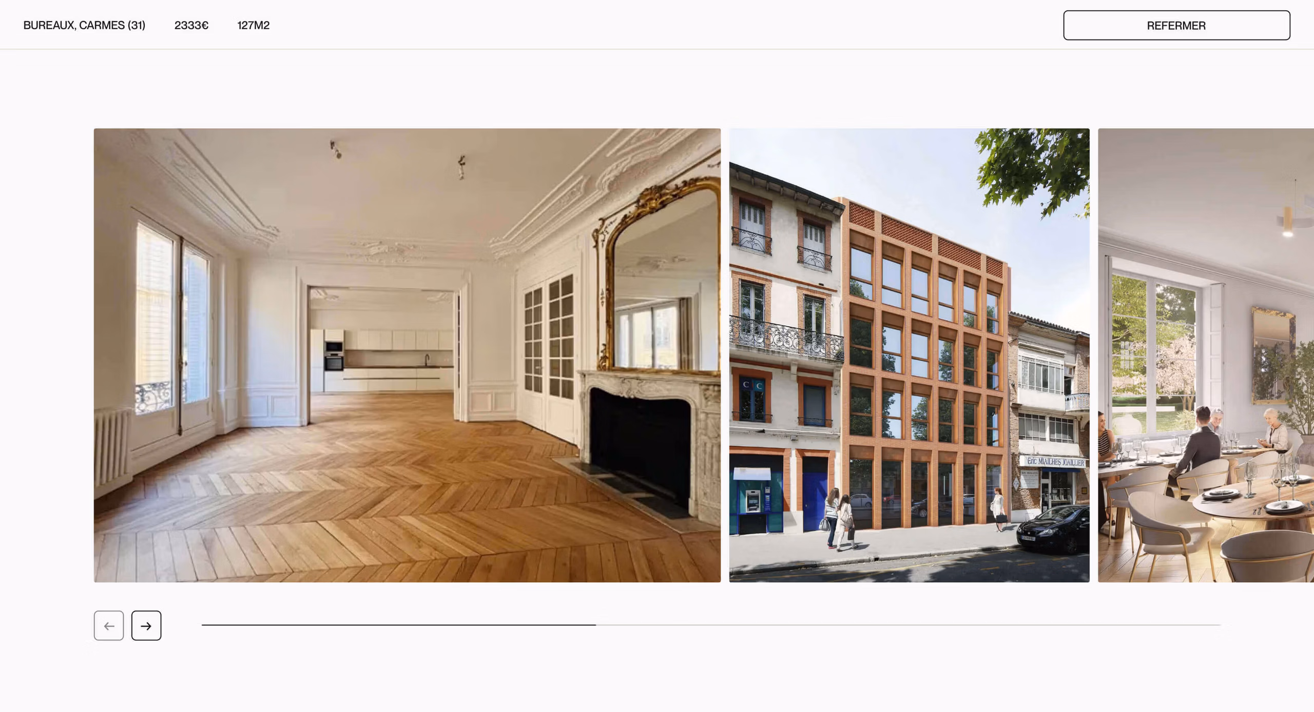 site Brand website Sanity Caso Patrimoine