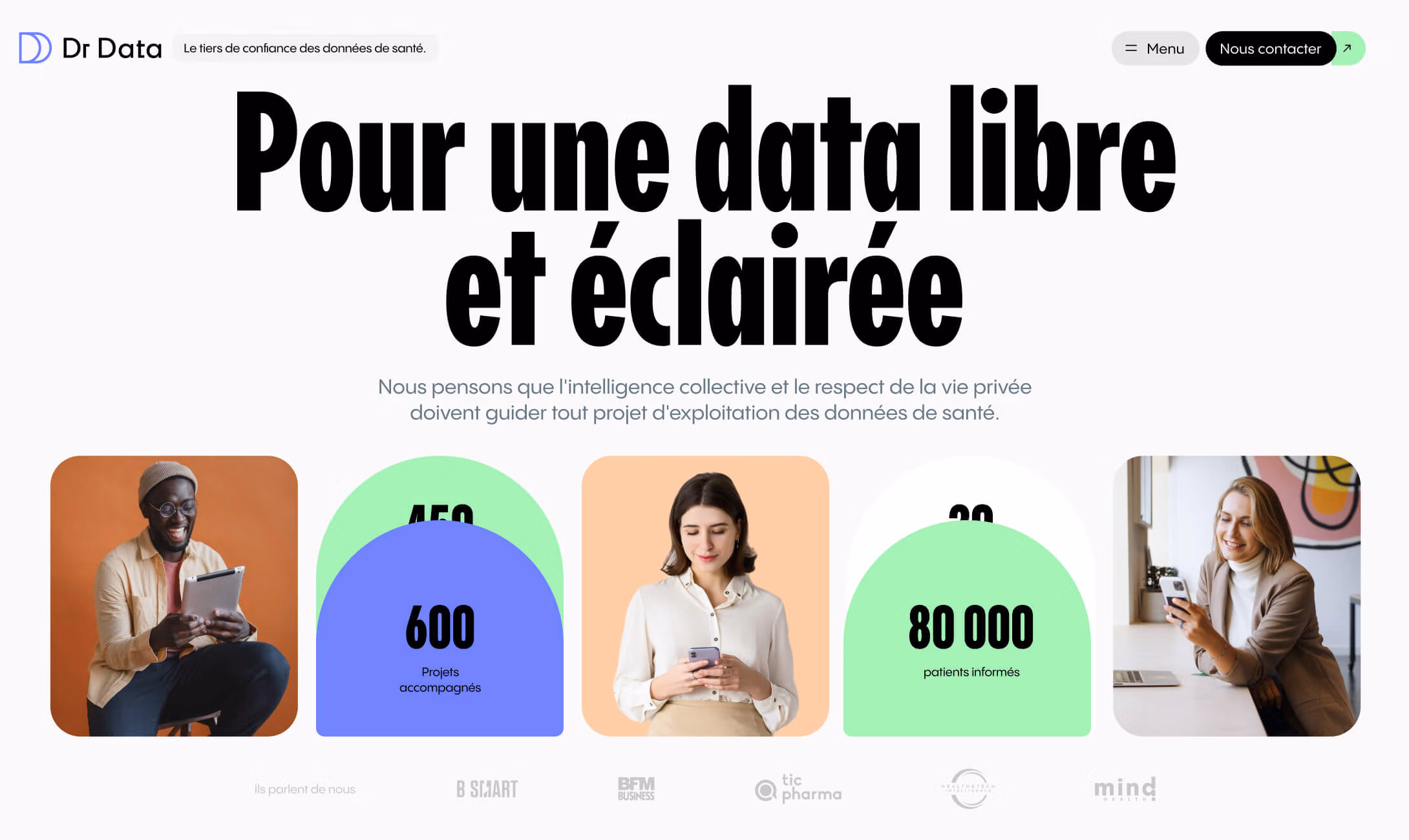 site Brand website  Dr Data