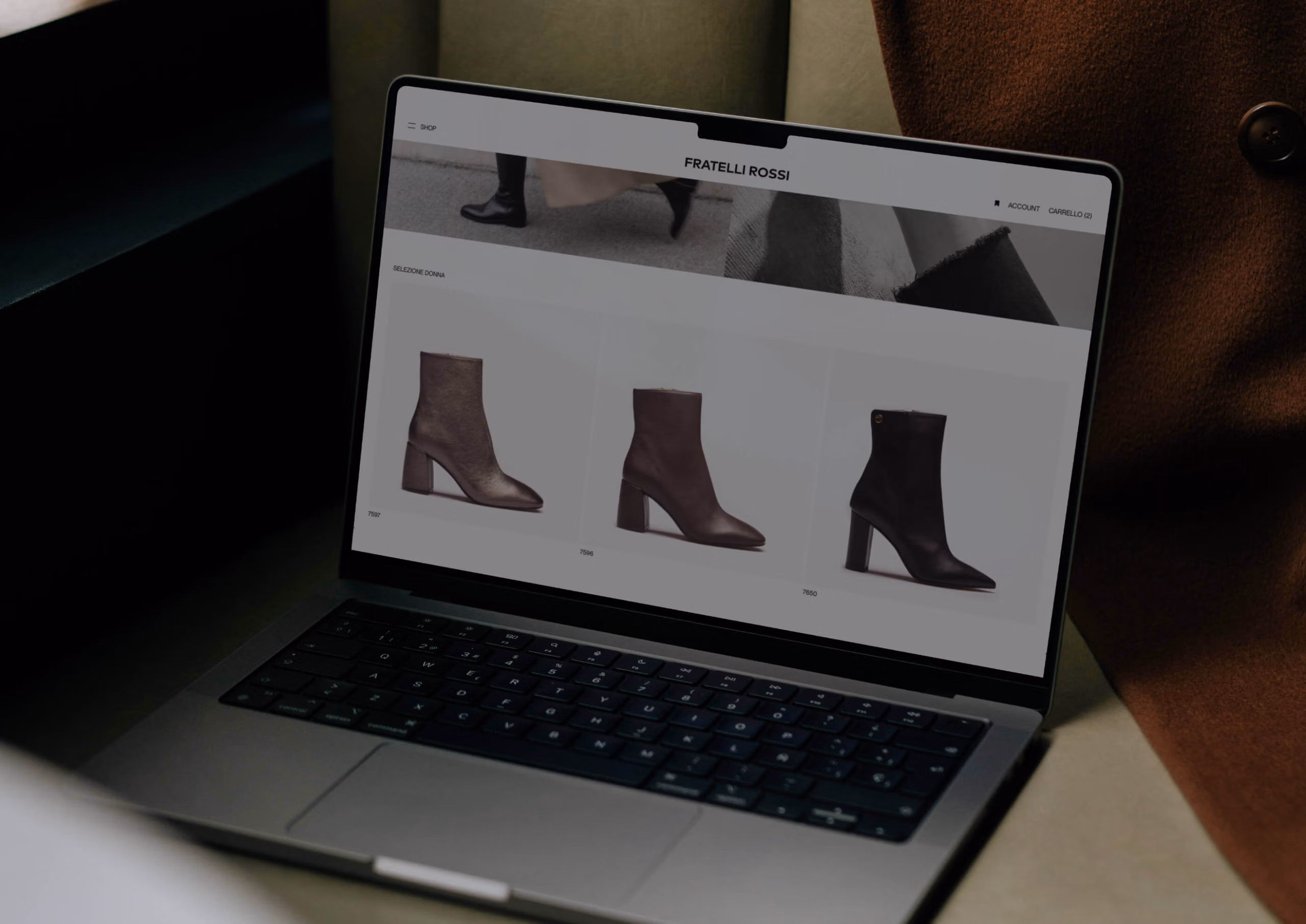 site E-commerce Shopify Fratelli Rossi