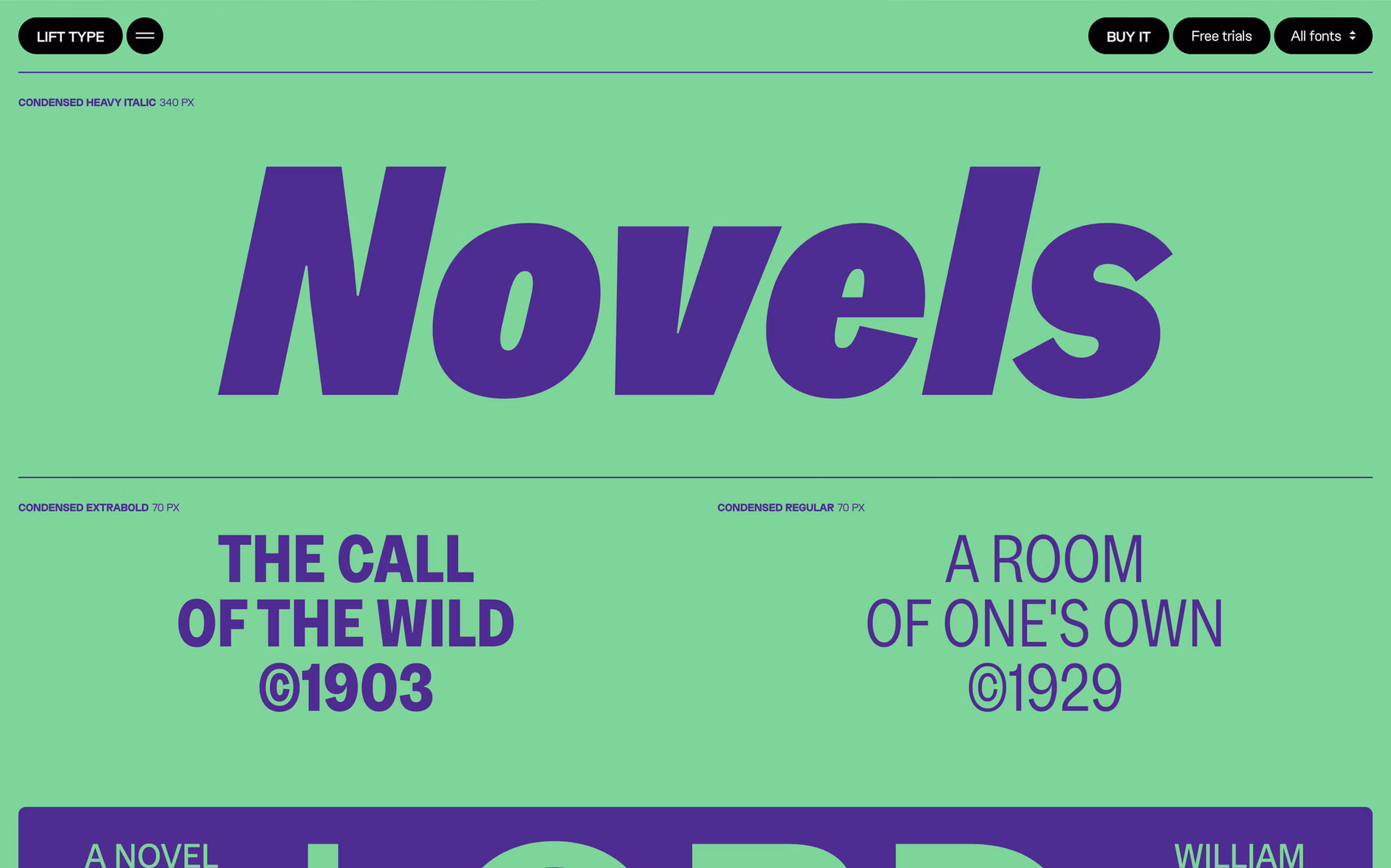 site E-commerce Shopify Lift Type