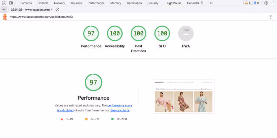 site E-commerce Shopify Lucas du Tertre