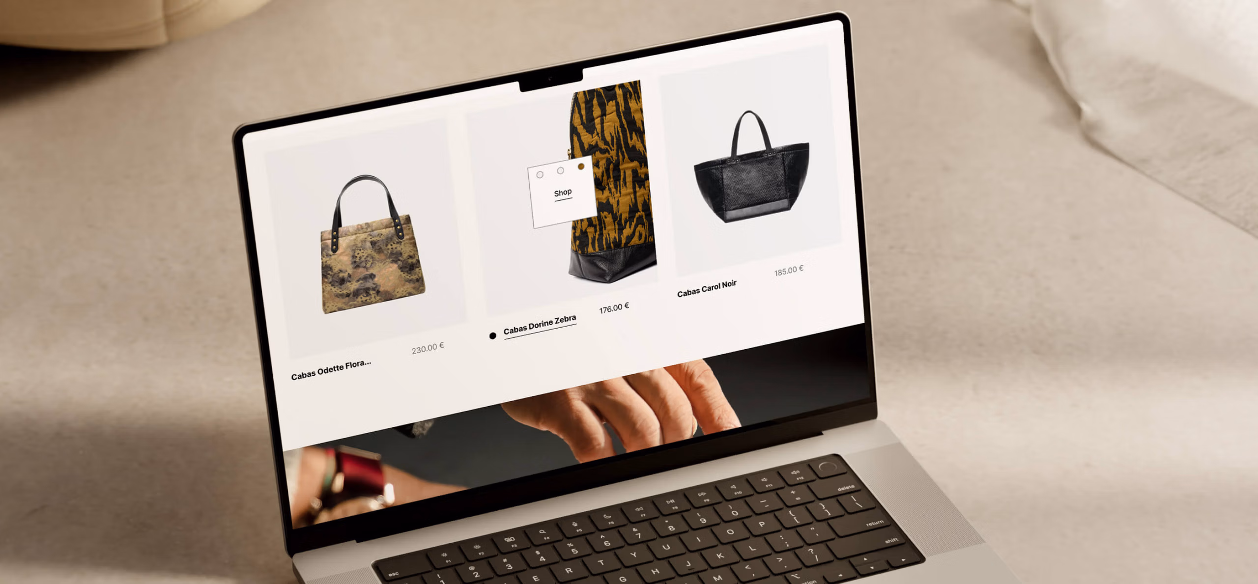 site E-commerce Shopify Maison Germaine