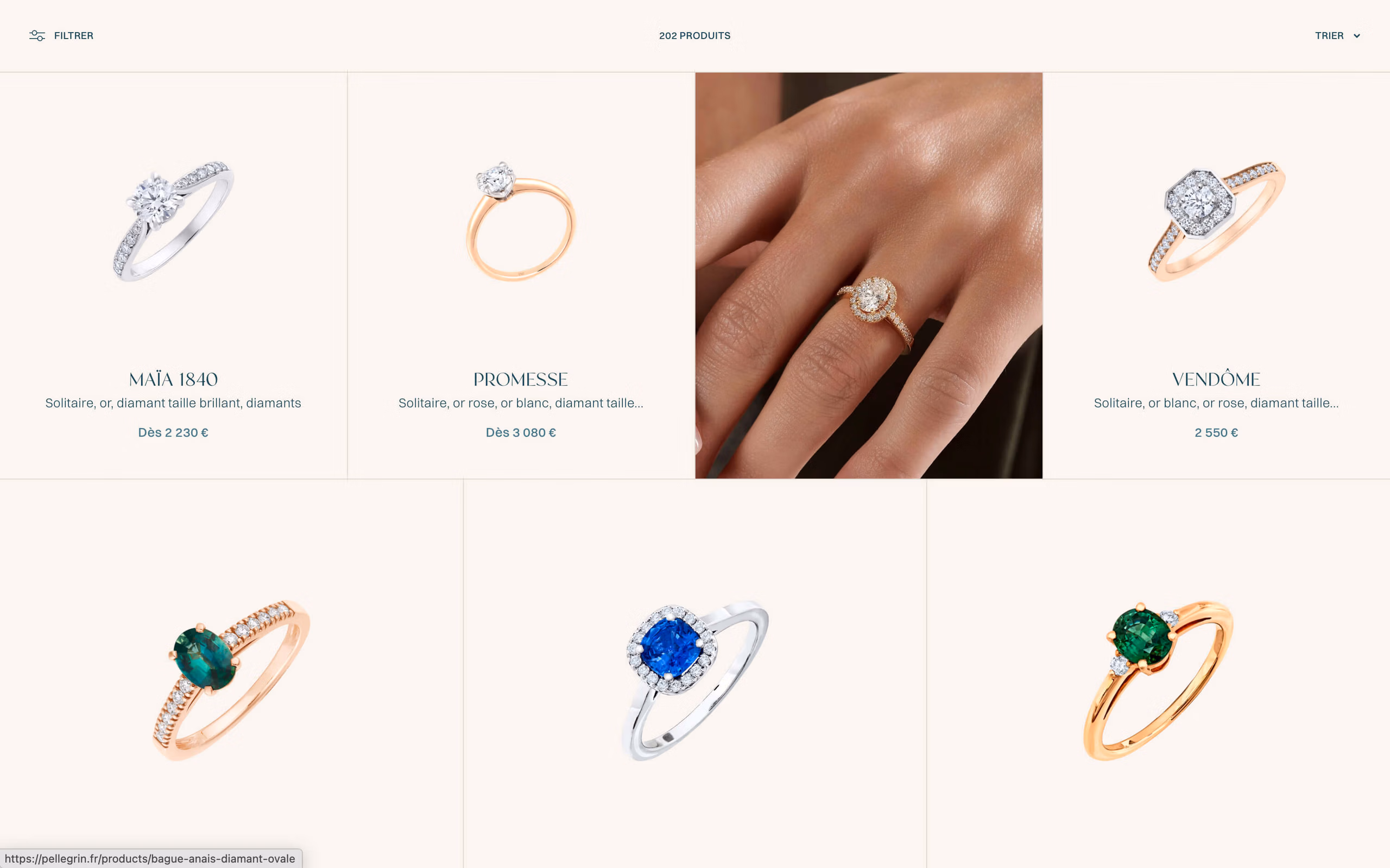 site E-commerce Shopify Pellegrin