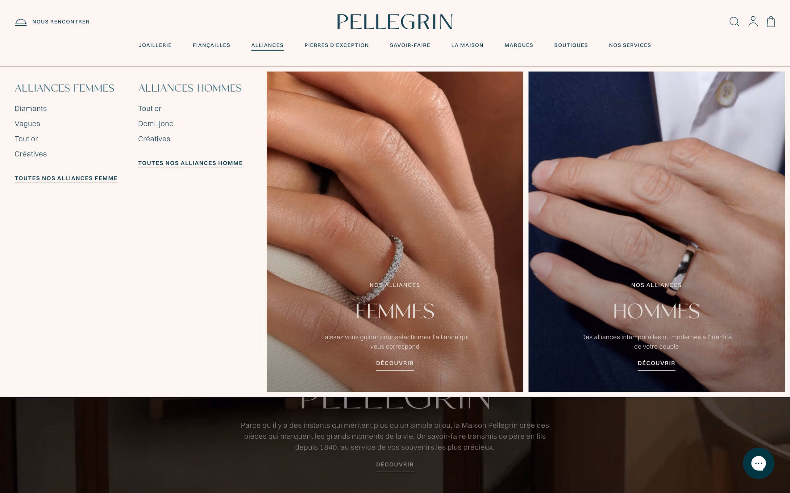 site E-commerce Shopify Pellegrin