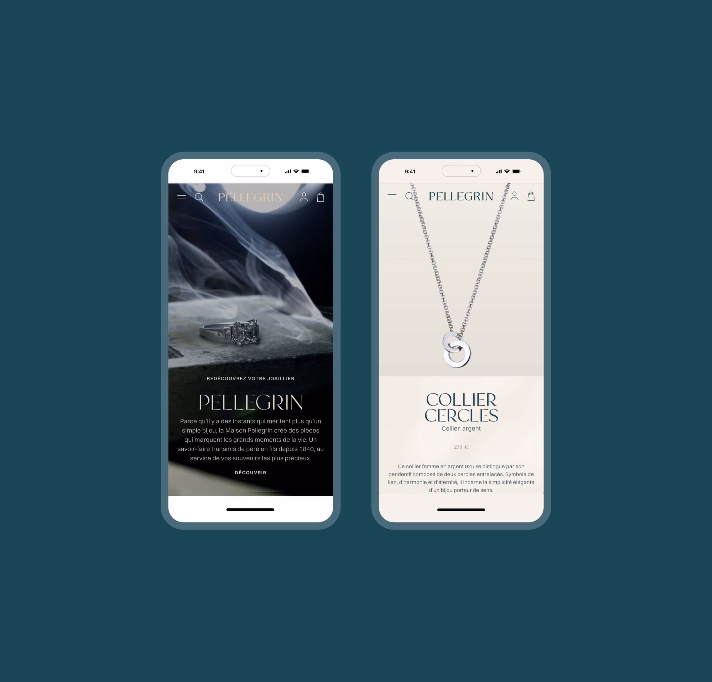 site E-commerce Shopify Pellegrin