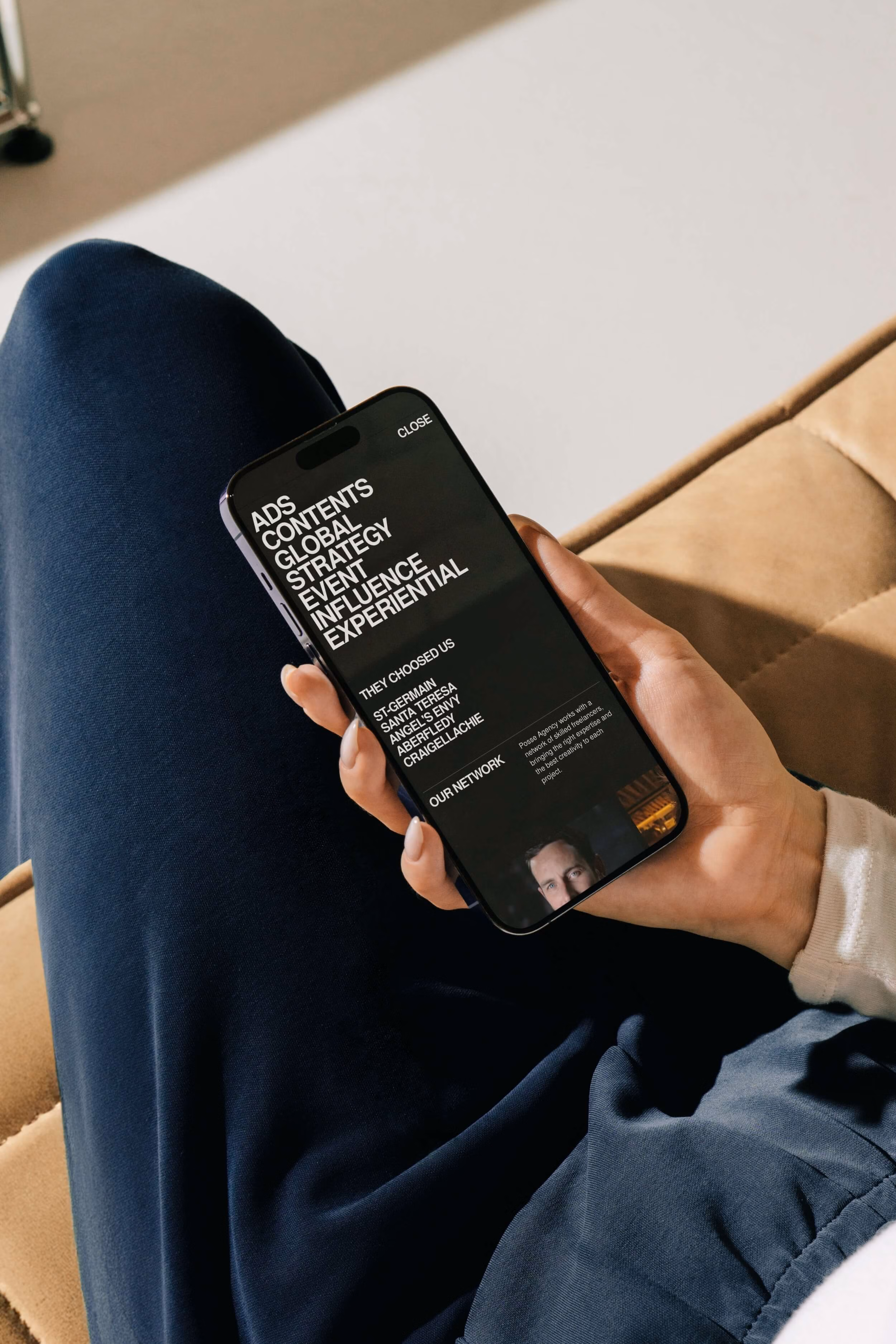 site Sanity Brand website Posse