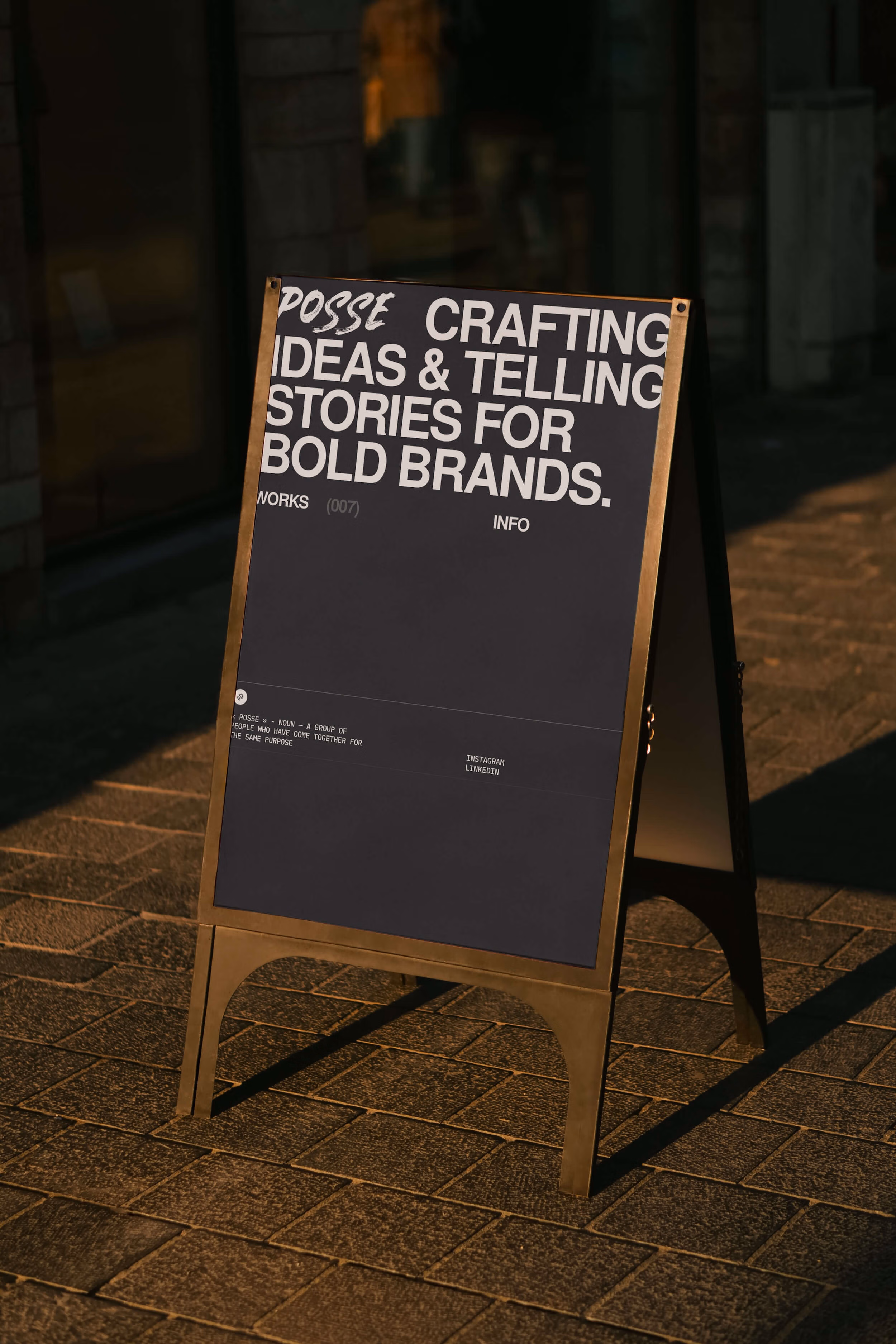 site Brand website Sanity Posse