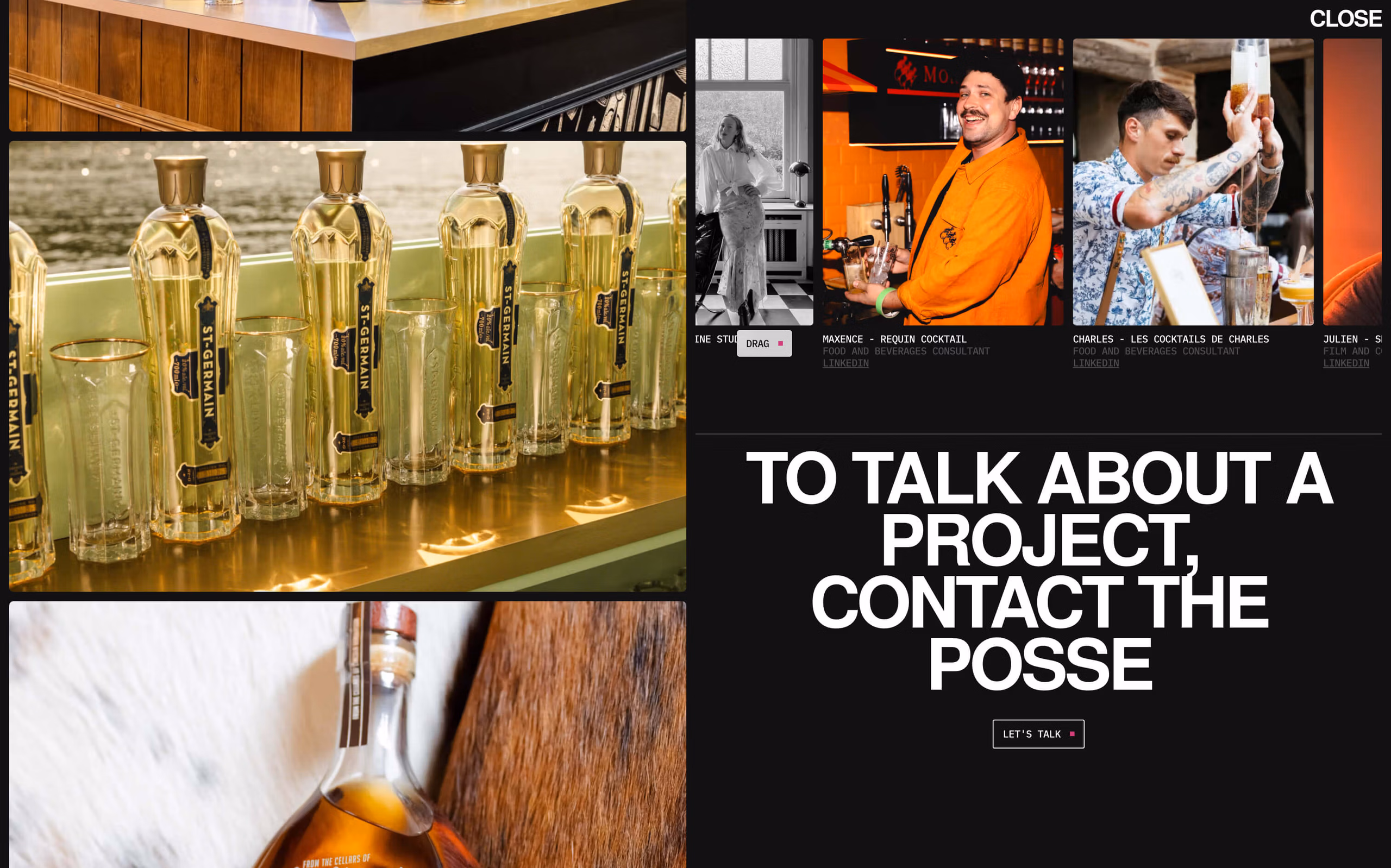 site Brand website Sanity Posse