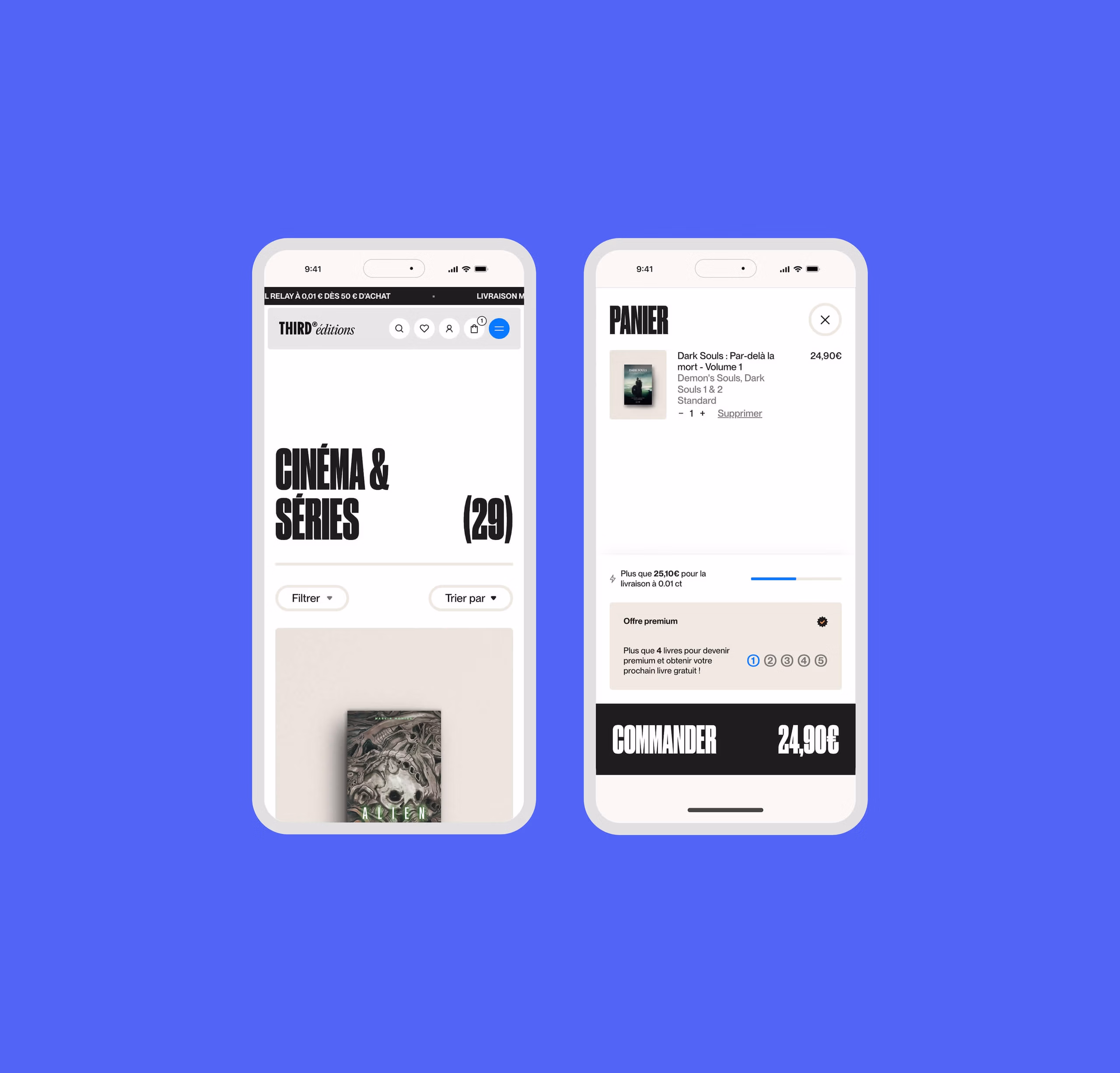 site E-commerce Shopify Third Éditions