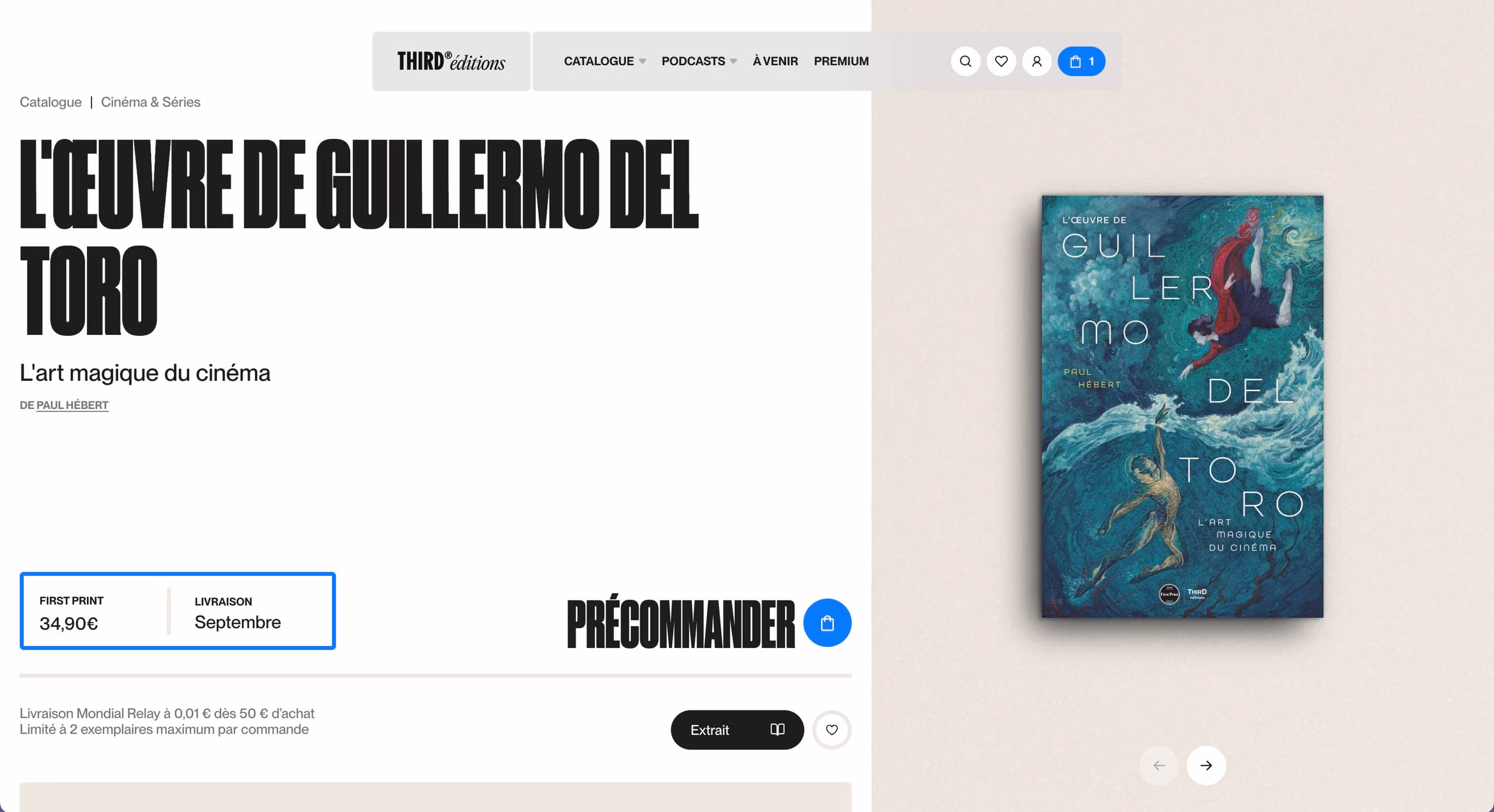 site E-commerce Shopify Third Éditions