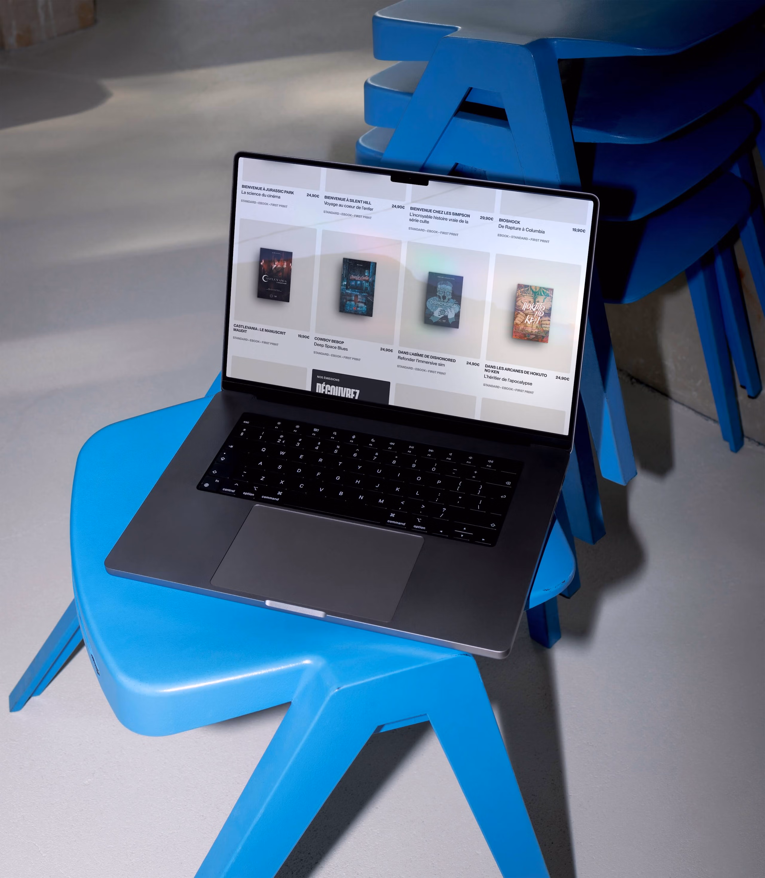 site Shopify E-commerce Third Éditions