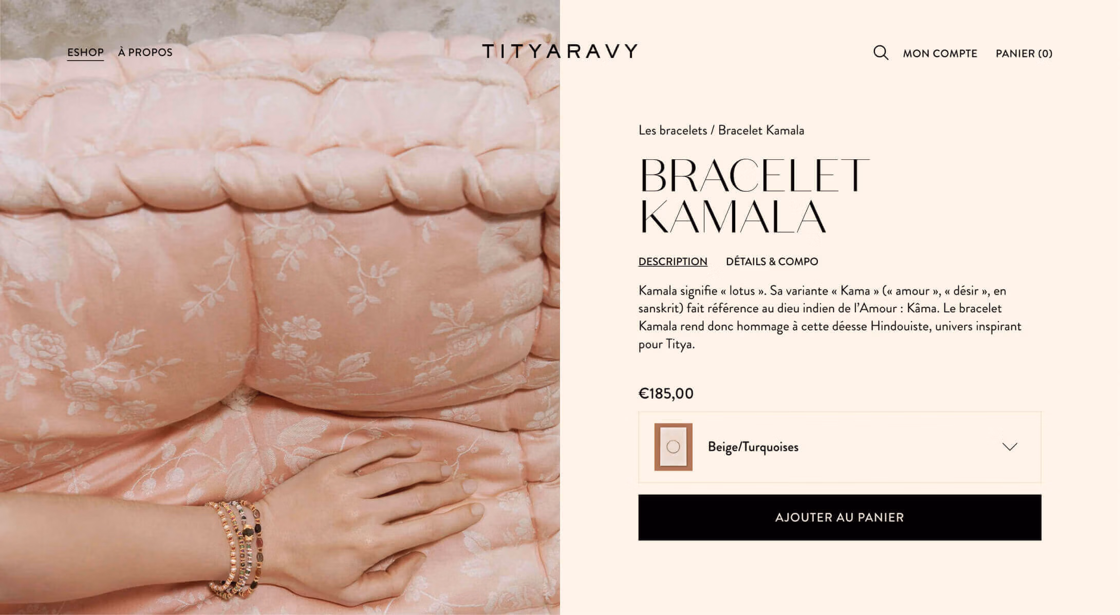 site E-commerce Shopify Tityaravy