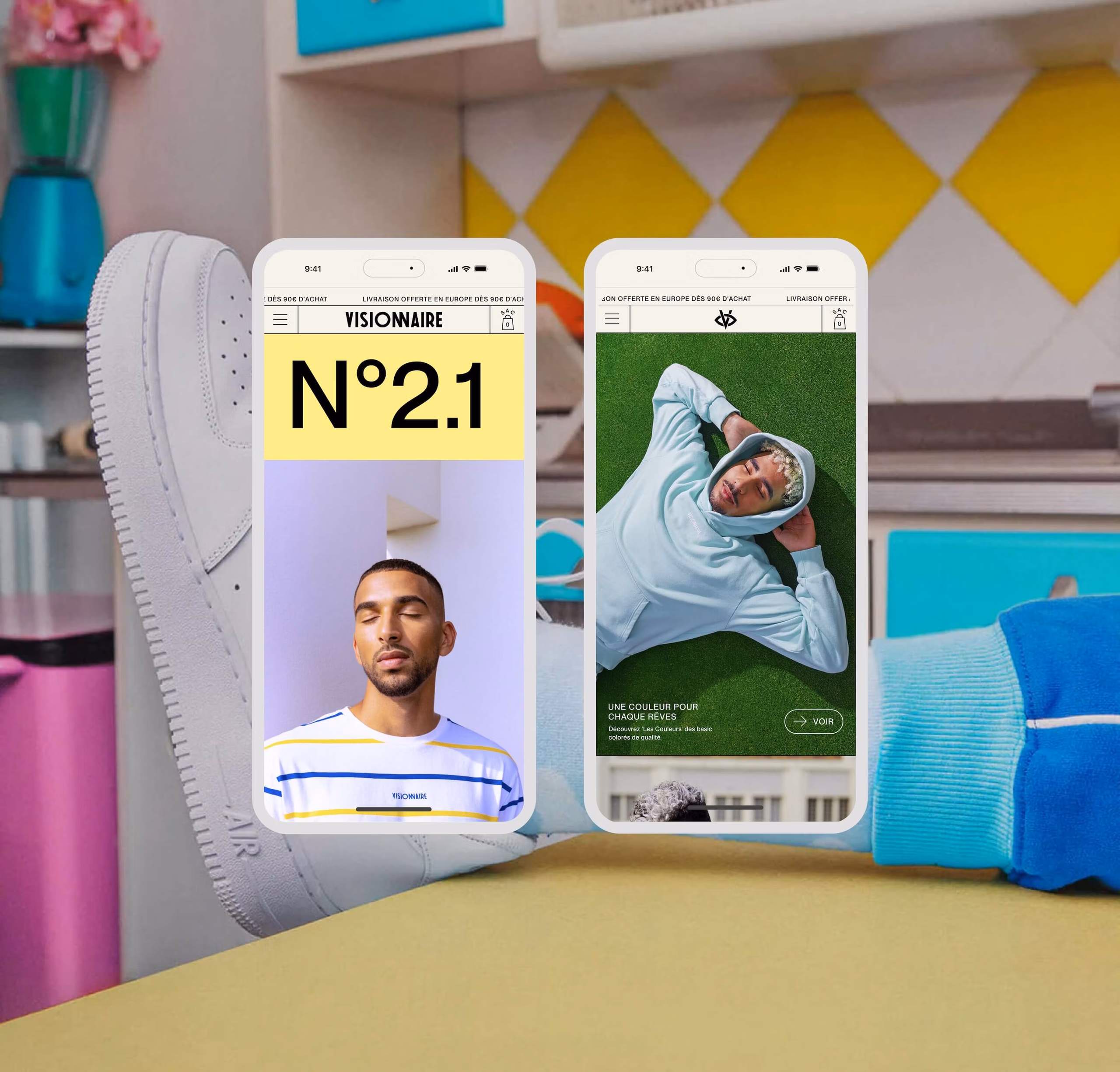 site E-commerce Shopify Visionnaire