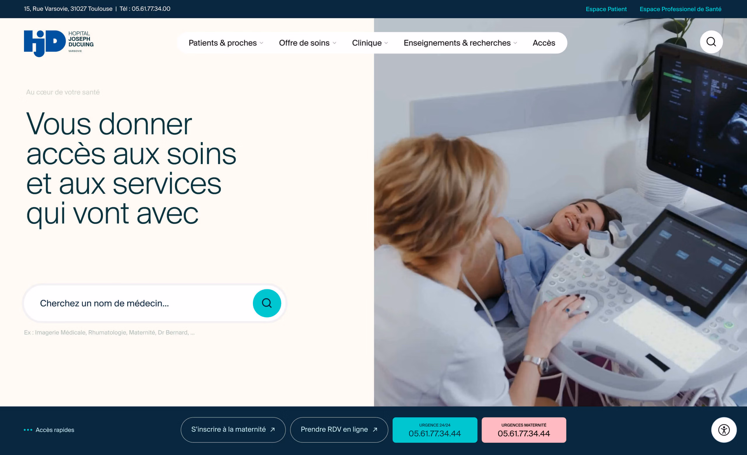 site Brand website Sanity H. Joseph Ducuing