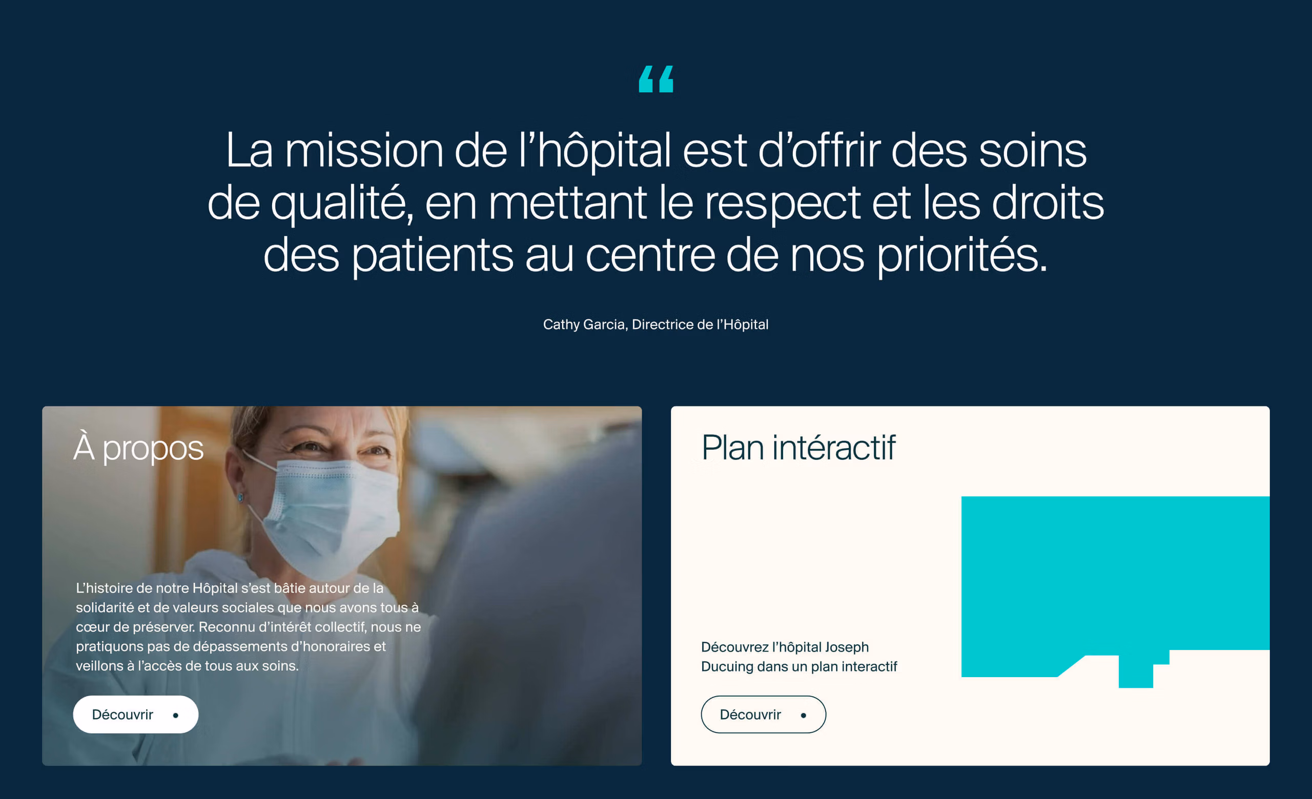 site Brand website Sanity H. Joseph Ducuing