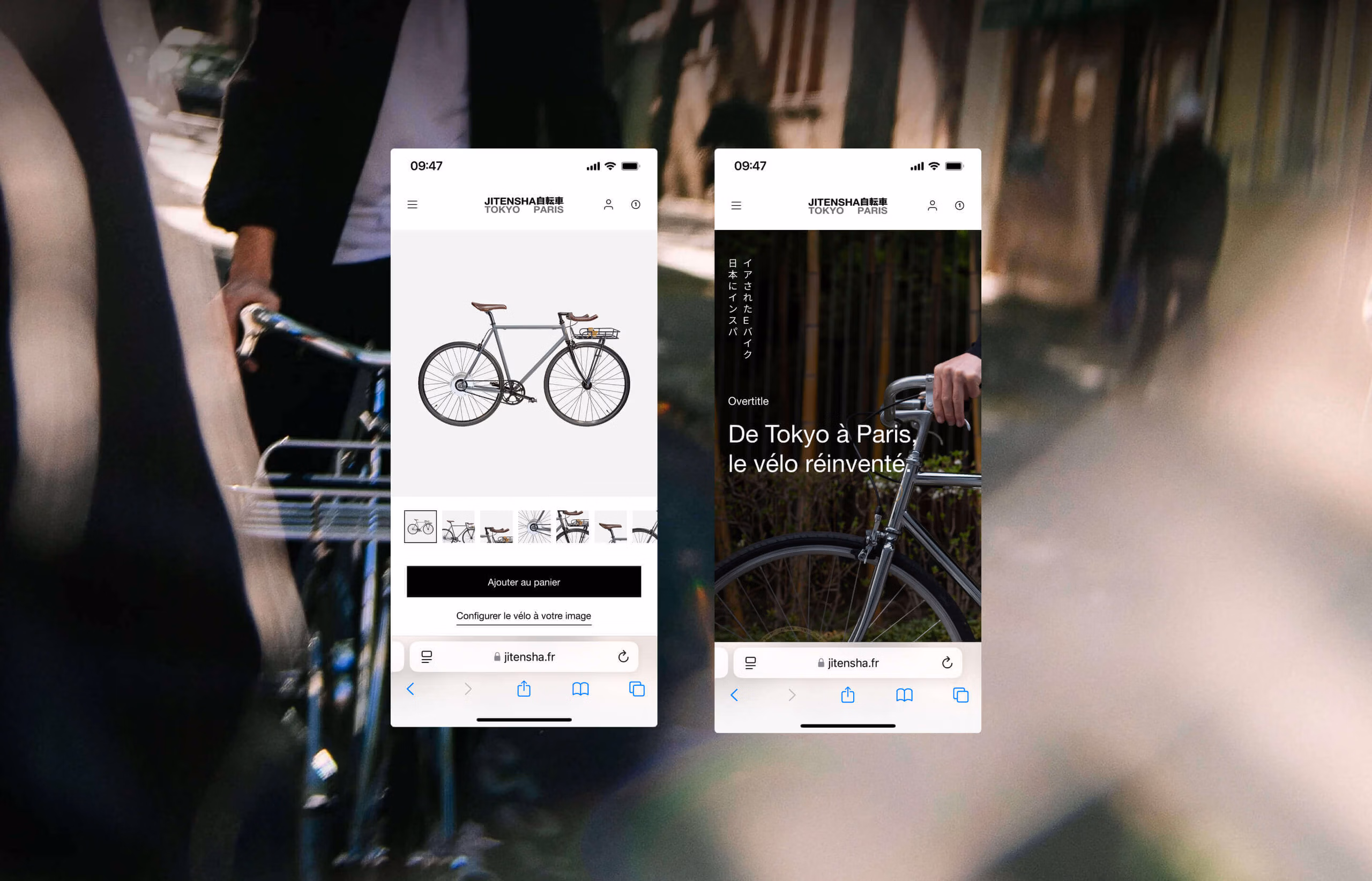 site E-commerce Shopify Jitensha