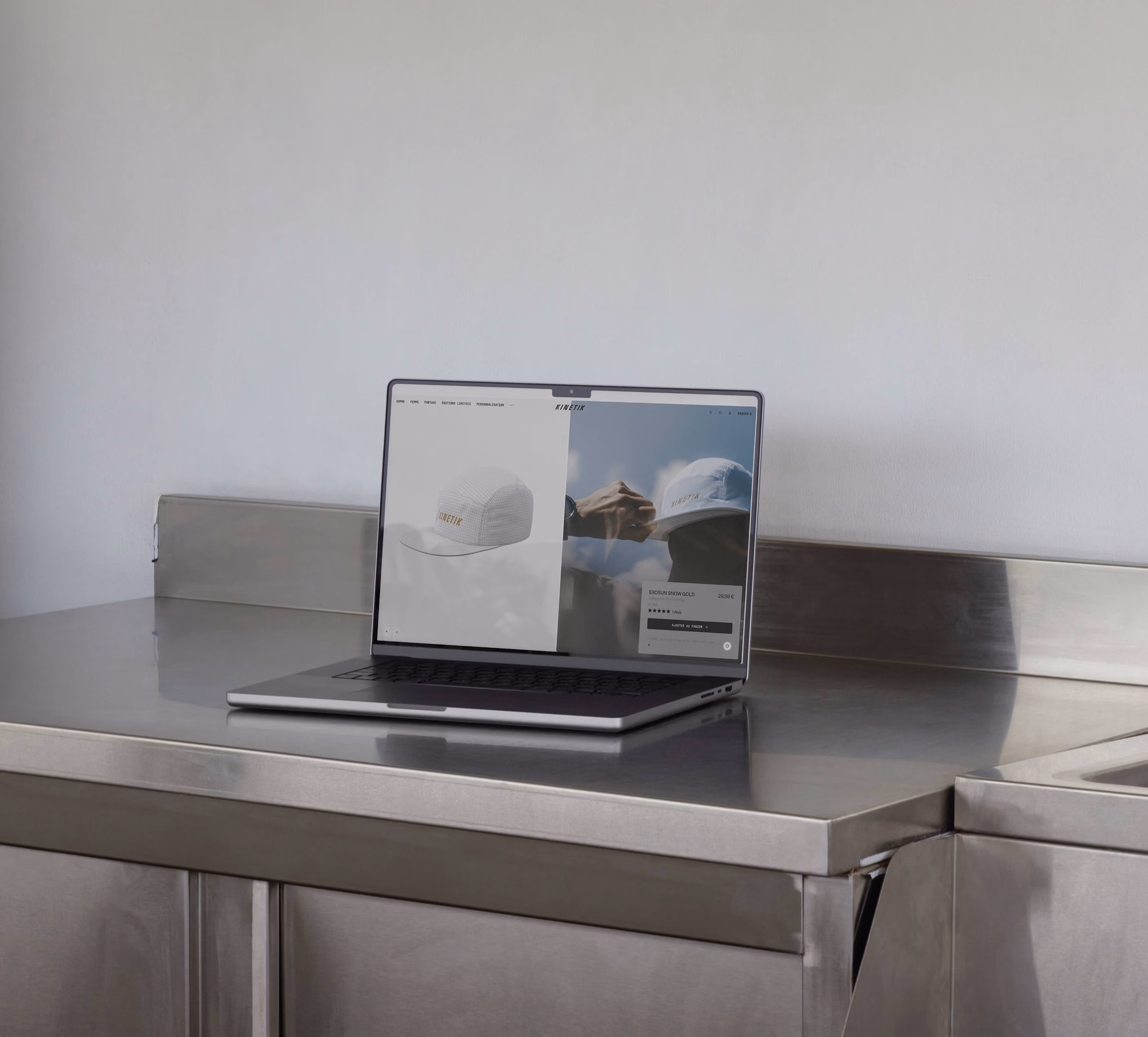 site E-commerce Shopify Kinetik