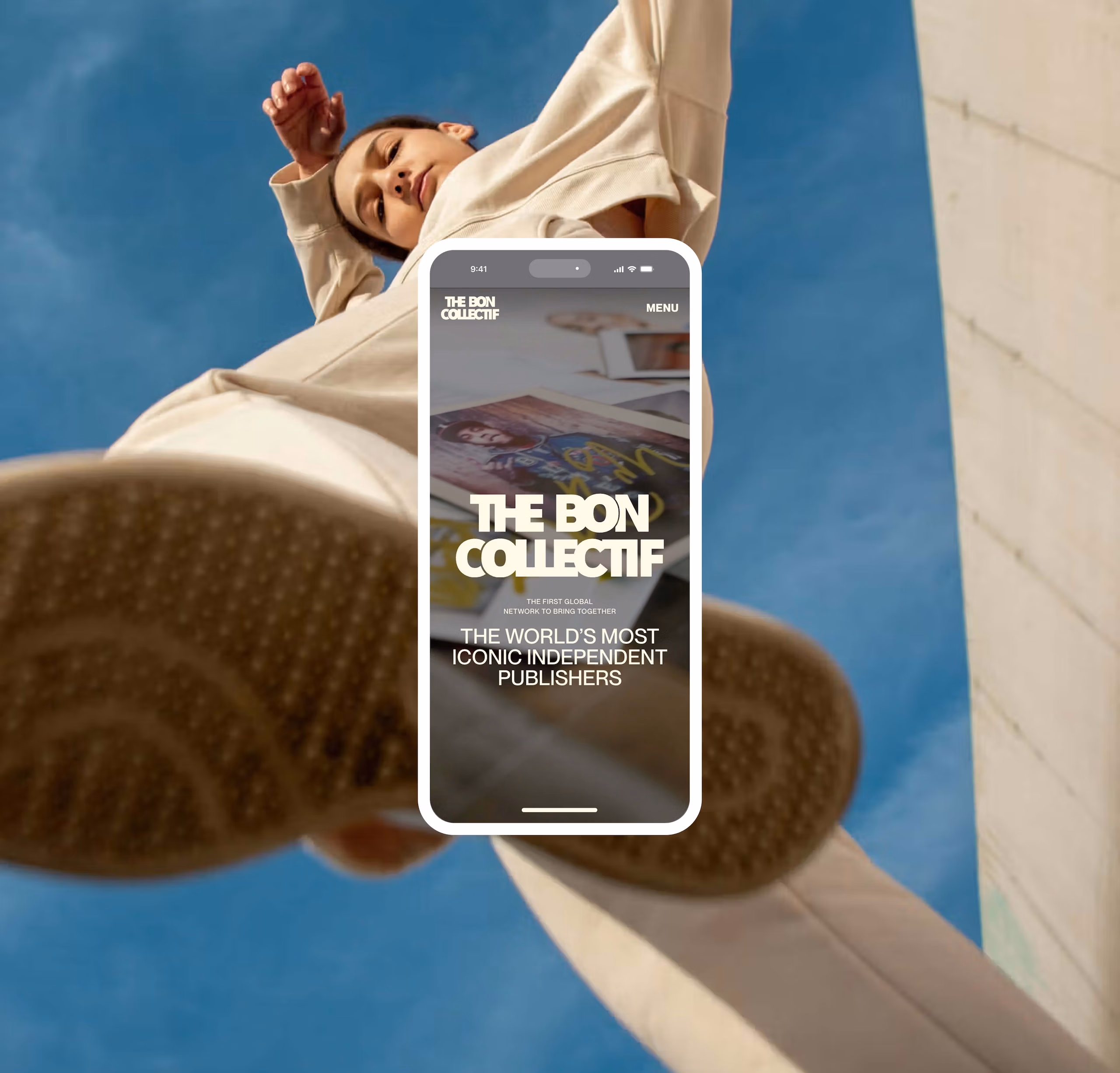 site Brand website Sanity The Bon Collectif