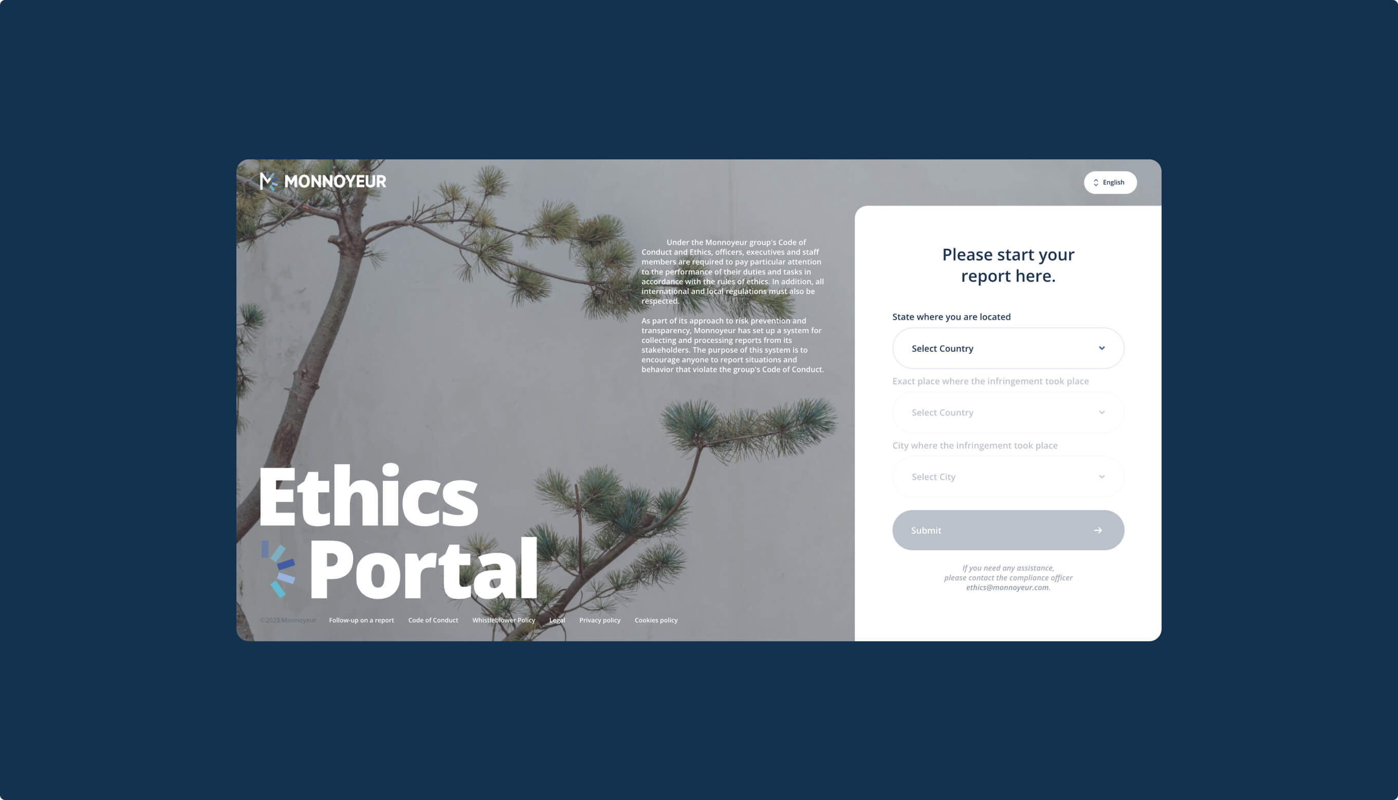 reference site internet Brand website