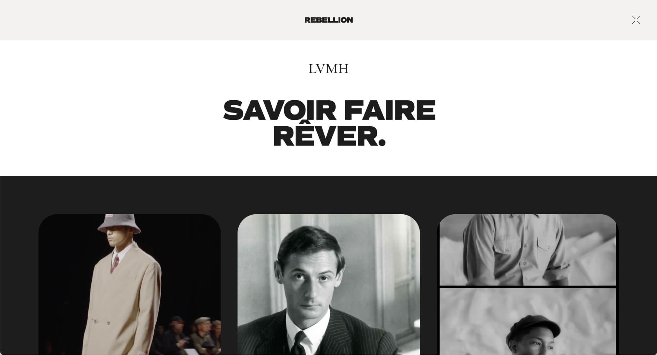 realisation de site internet Brand website